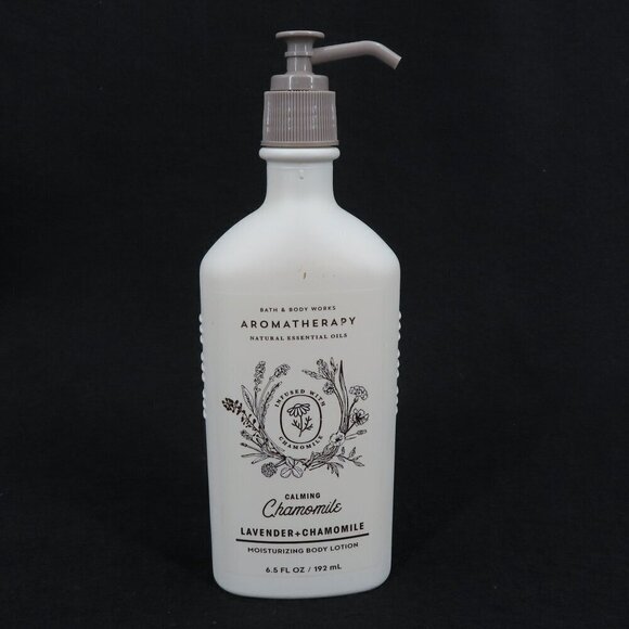 Bath & Body Works Aromatherapy Calming Chamomile Lavender Body Lotion 6.5oz NEW